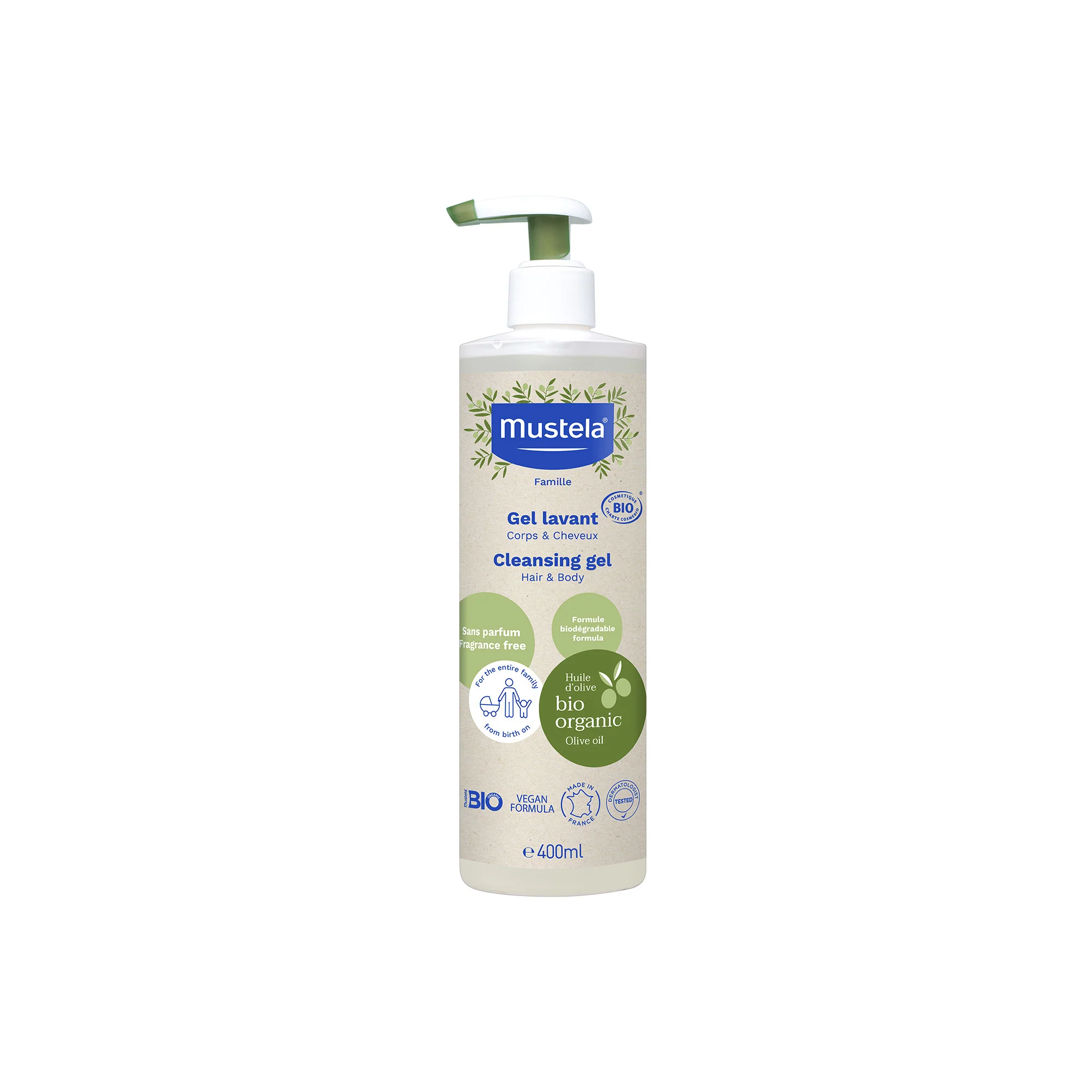 Family Organic Cleansing Gel - Bad och dusch, Babyvård, Barnprodukter