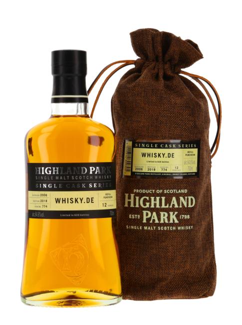 Highland Park Single Cask 'Whisky.de exklusiv' 0,7 l·64,6 % vol