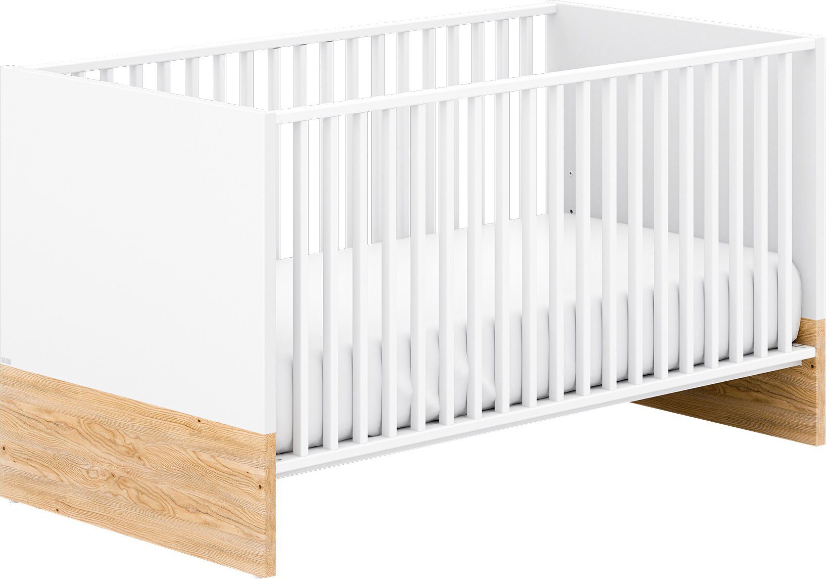 Steiff by PAIDI Babybett YOLANDA, 4-fach höhenverstellbar, mit Airwell® Comfort Federleistenrost