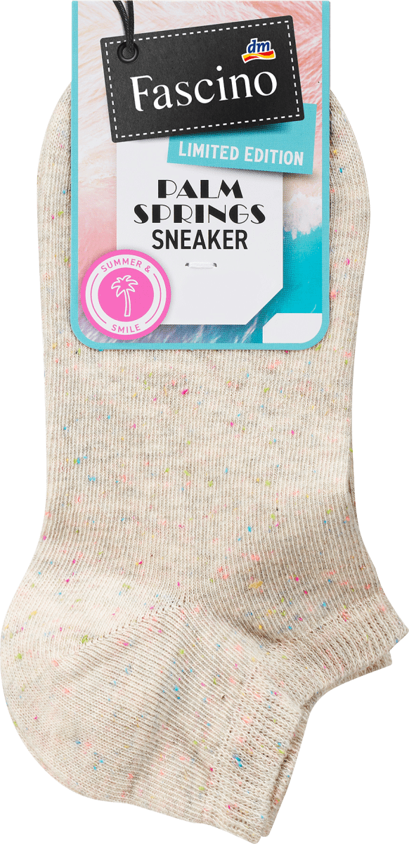 Sneaker Socken mit Noppengarn grau Gr. 39-42, 1 St