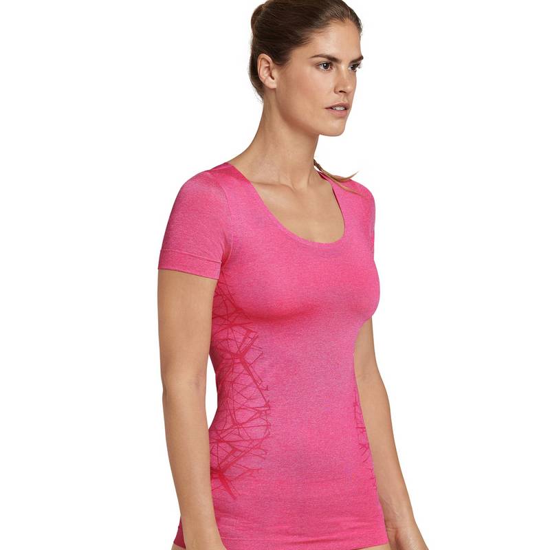 SCHIESSER T-Shirt Halbarm Unterhemd Damen