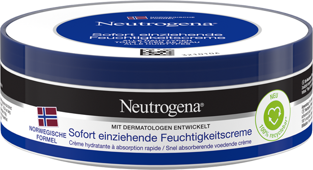 Neutrogena Feuchtigkeitscreme sofort einziehend