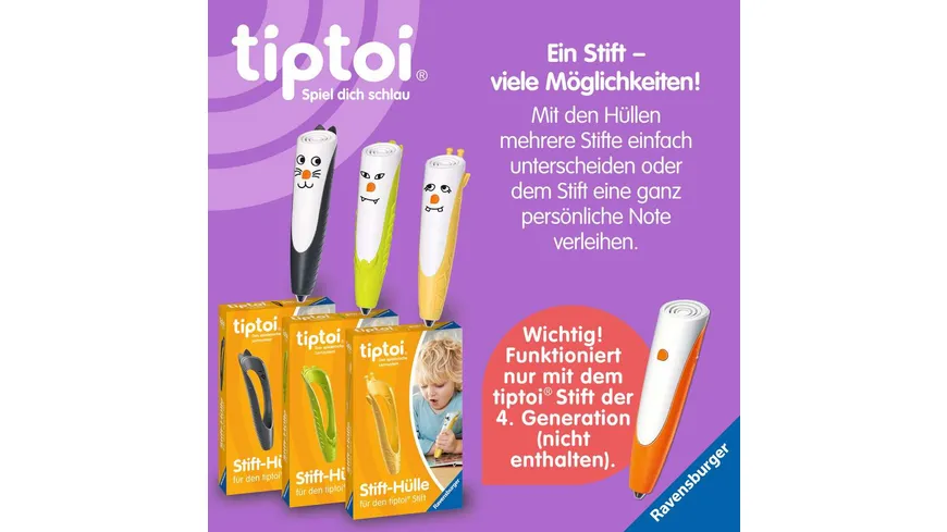Ravensburger tiptoi - Stift - Das audiodigitale Lern- und Kreativsystem