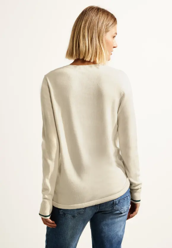 CECIL Strickpullover mit Partprint