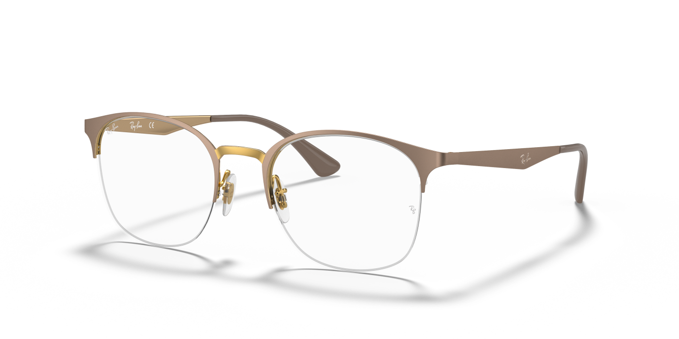 RB6422 OPTICS - Bej mat pe auriu