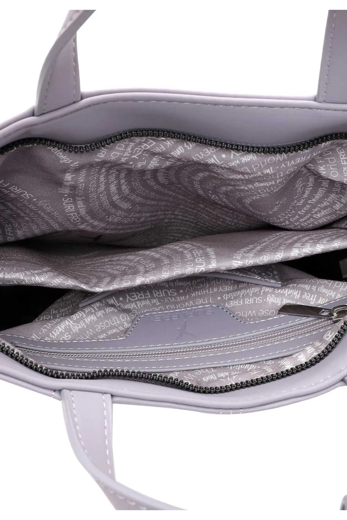 SURI FREY  Rucksack - Lila - Unifarben