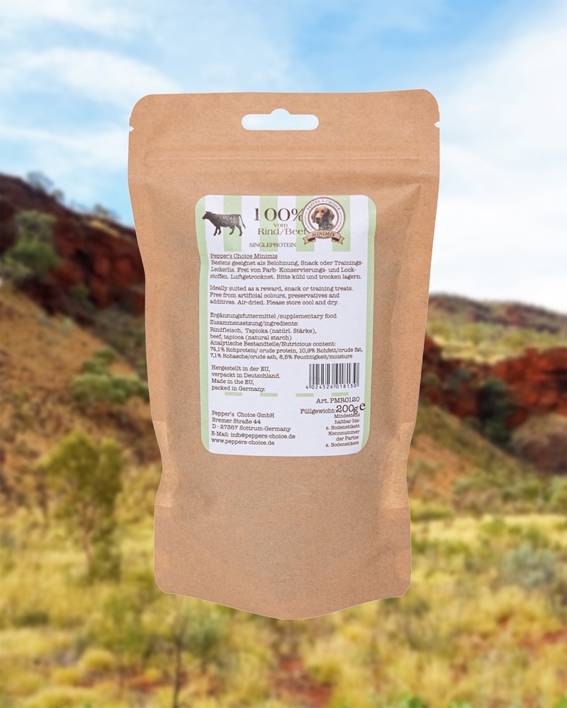 PEPPER'S CHOICE Snacks PEPPER'S CHOICE Minimis 200g Rind