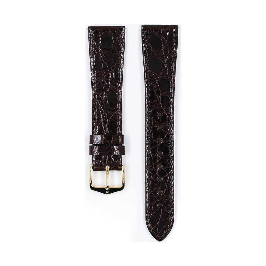 Hirsch Lederband Genuine Croco