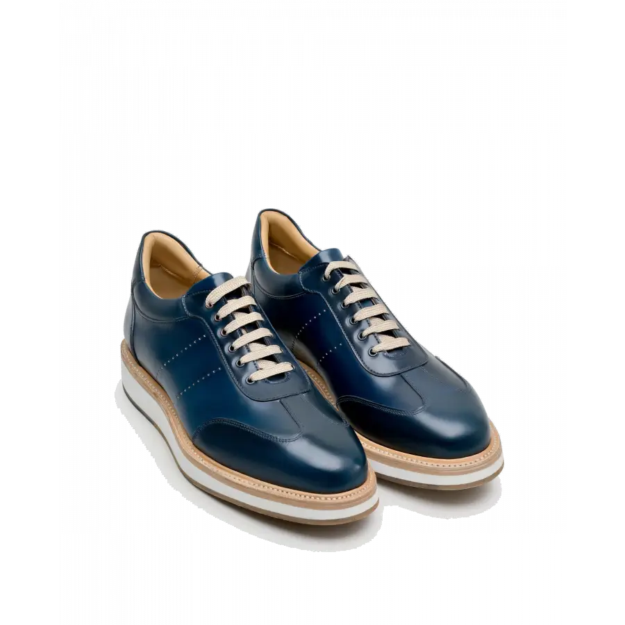 Heinrich Dinkelacker - Sneaker low LONDON C Cordovan - blau