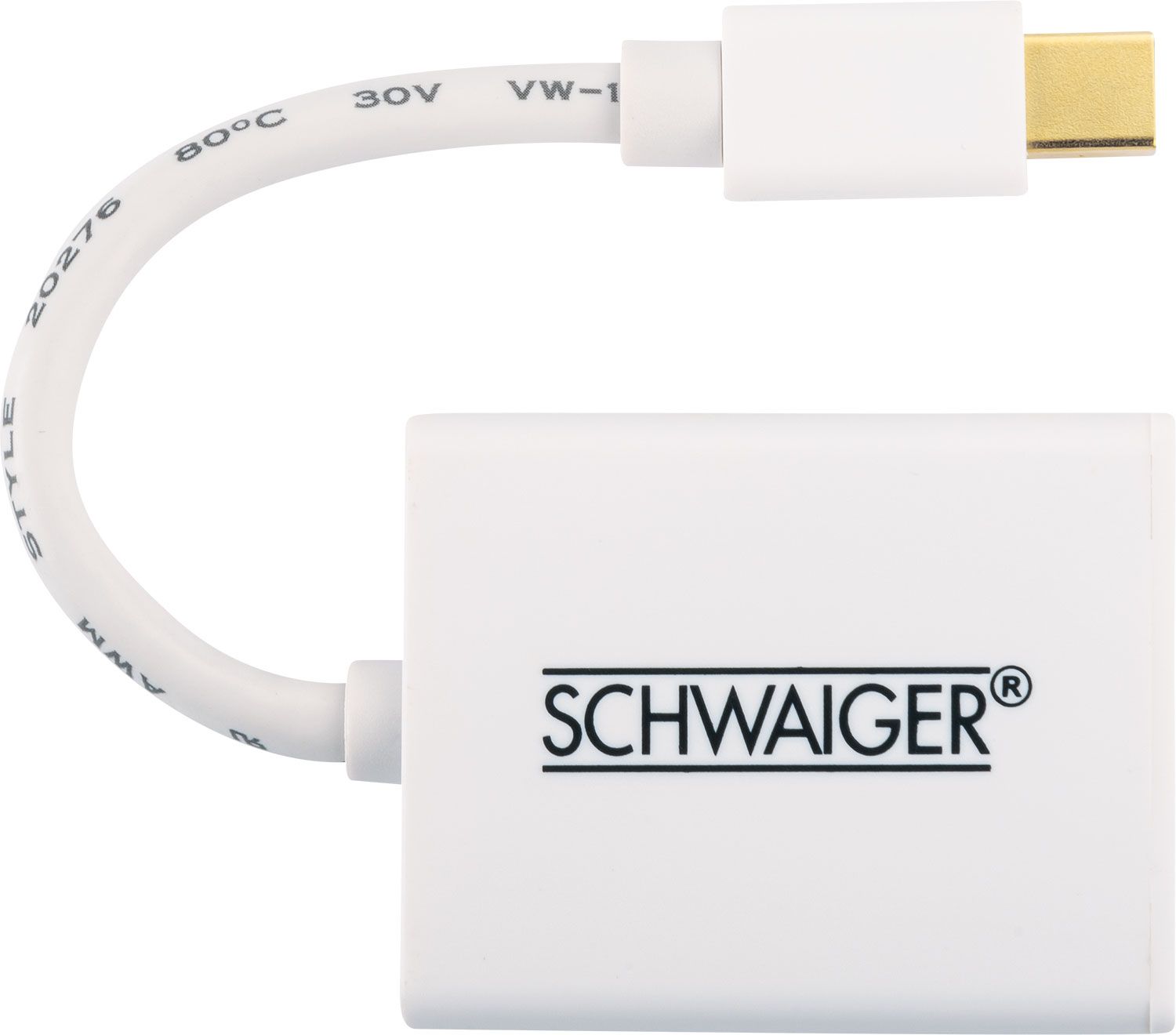 Schwaiger HDMI - Mini DisplayPort Adapterkabel