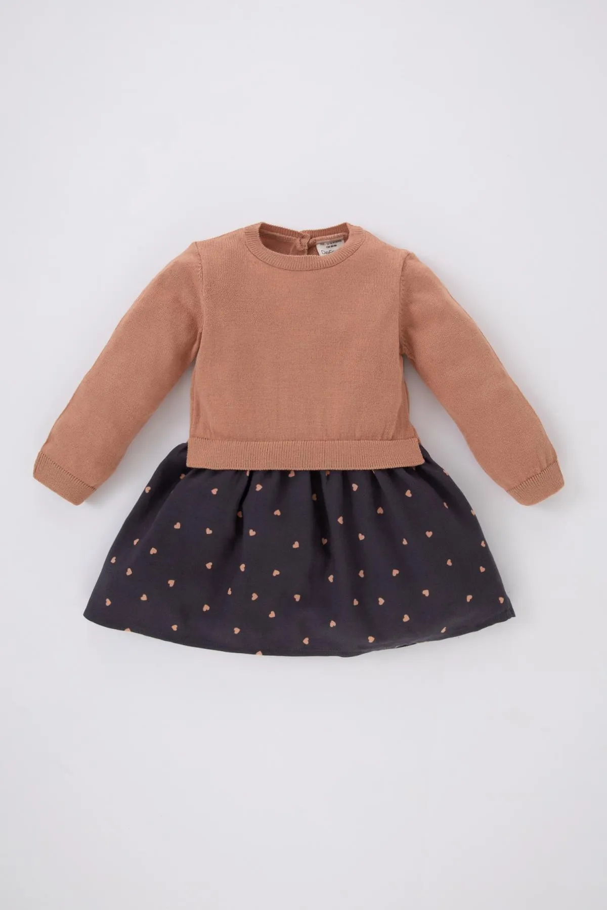 DeFacto  Gemustertes Langarmkleid für Babys