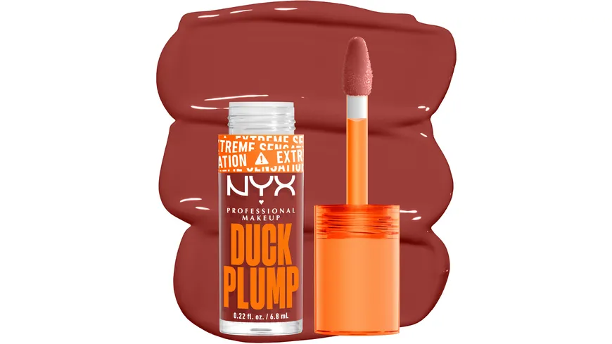NYX PROFESSIONAL MAKEUP Duck Plump Lip Lacquer 7 g 06 - brick of time