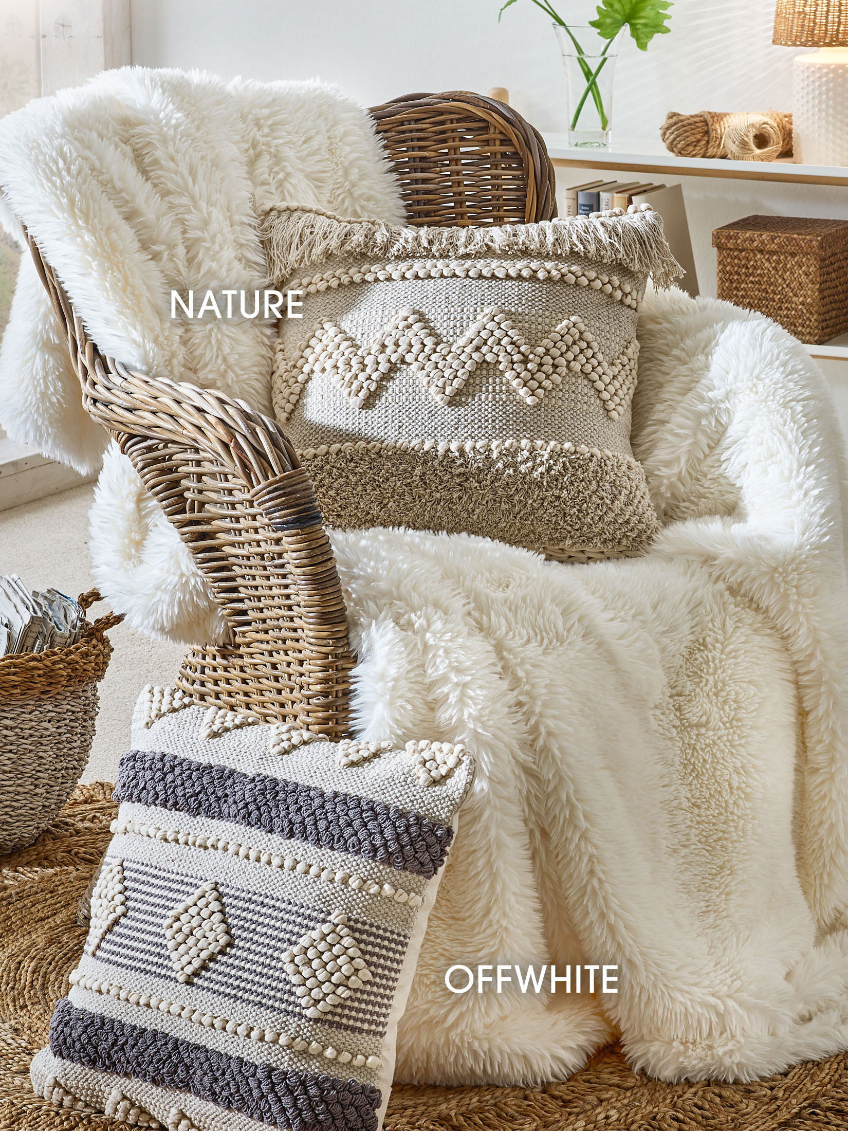 Talamanca Kissen, Offwhite