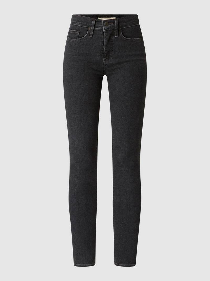 Shaping Skinny Fit Jeans mit Stretch-Anteil Modell '511' in dunkelgrau