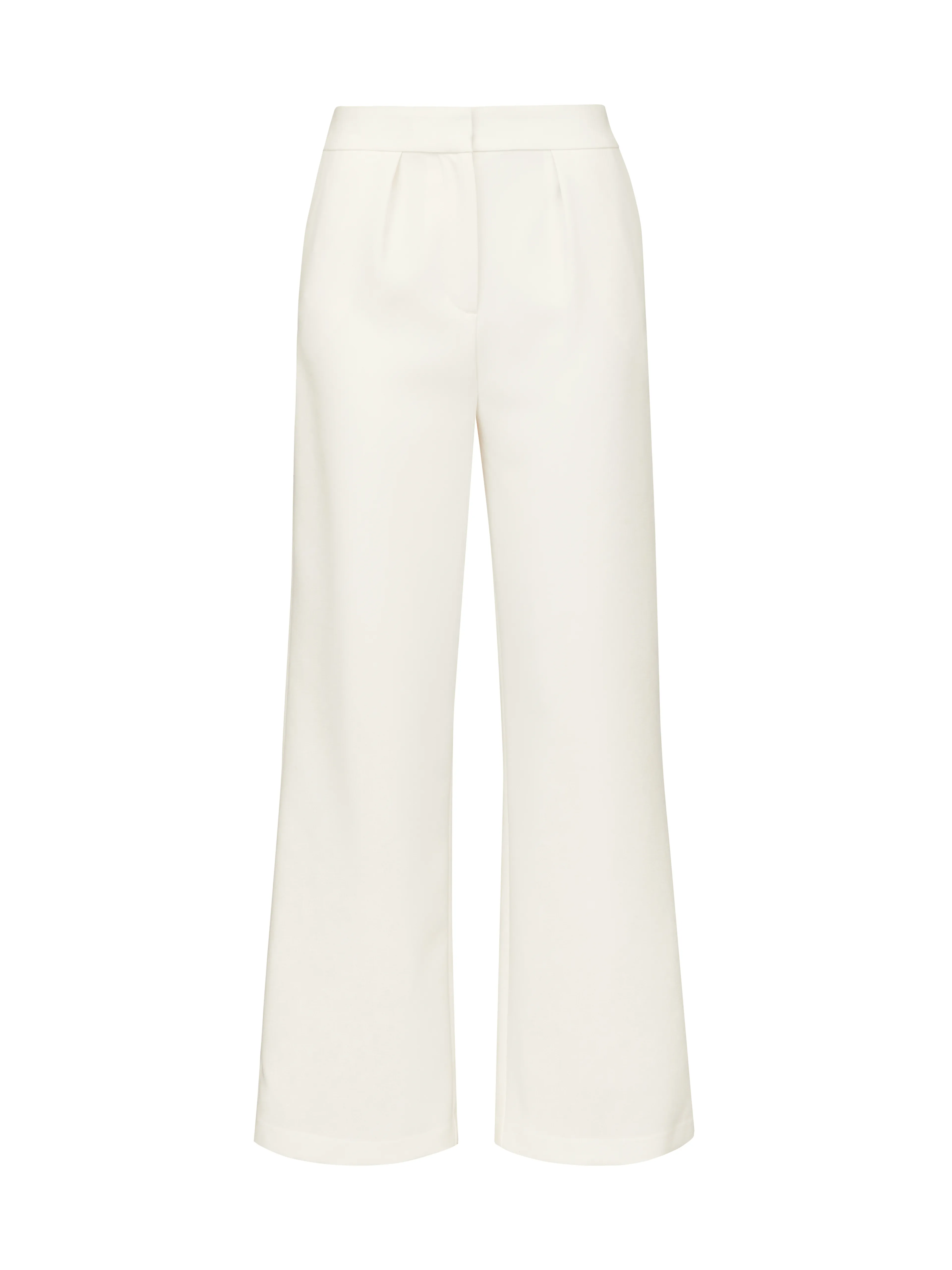 Cremefarbene weite Damenhose ORSAY