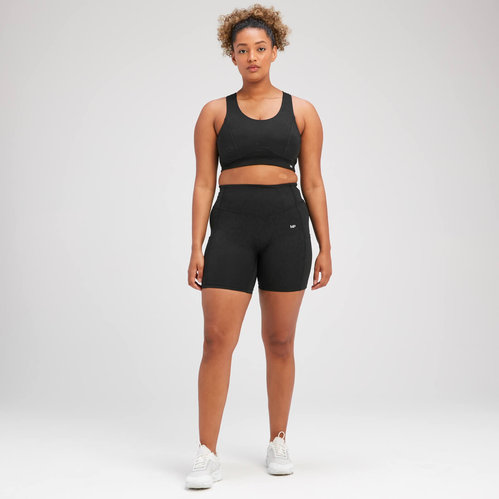 Brassière de sport MP Tempo Animal pour femmes – Noir