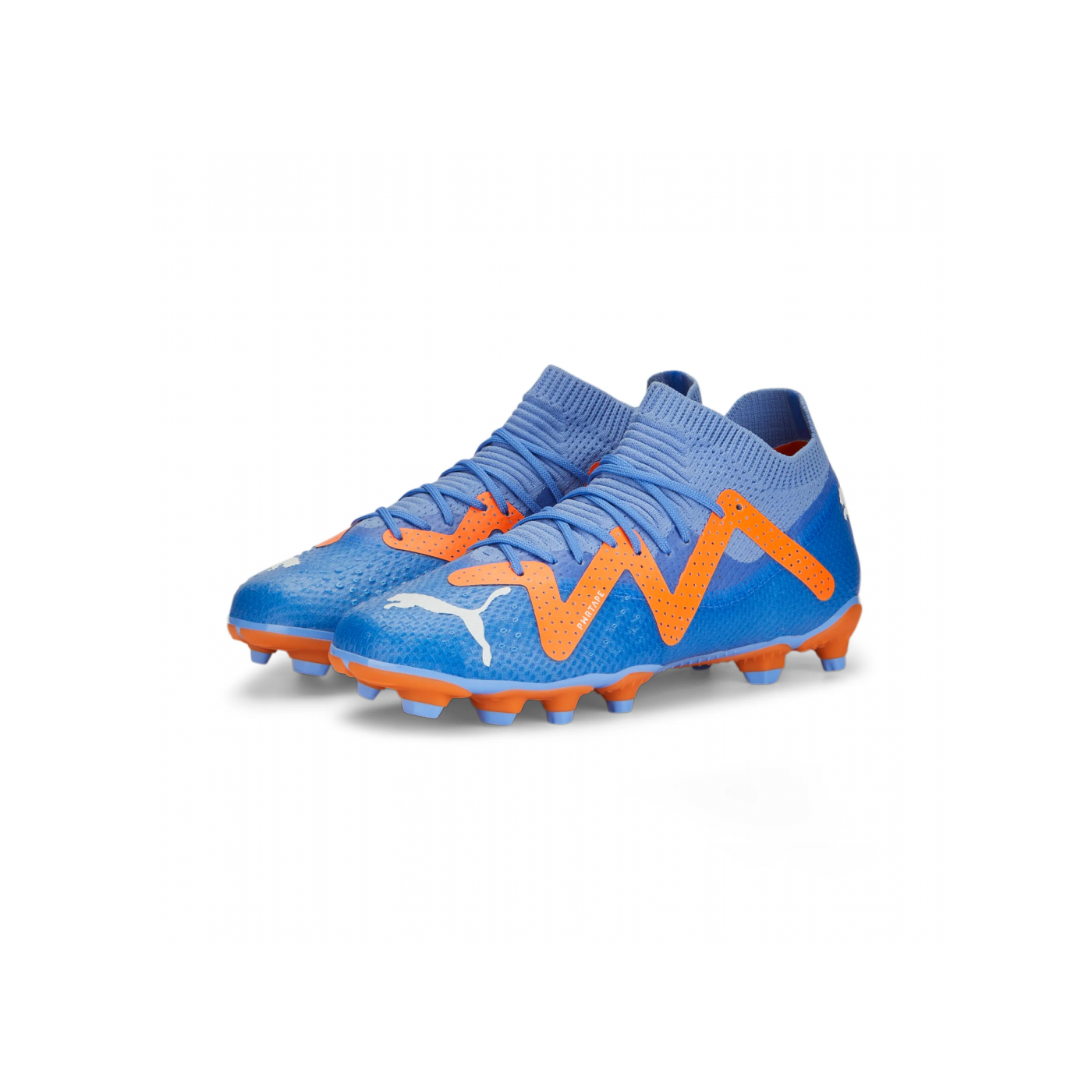 PUMA FUTURE Pro FG/AG Supercharge Kids Blau Orange F01
