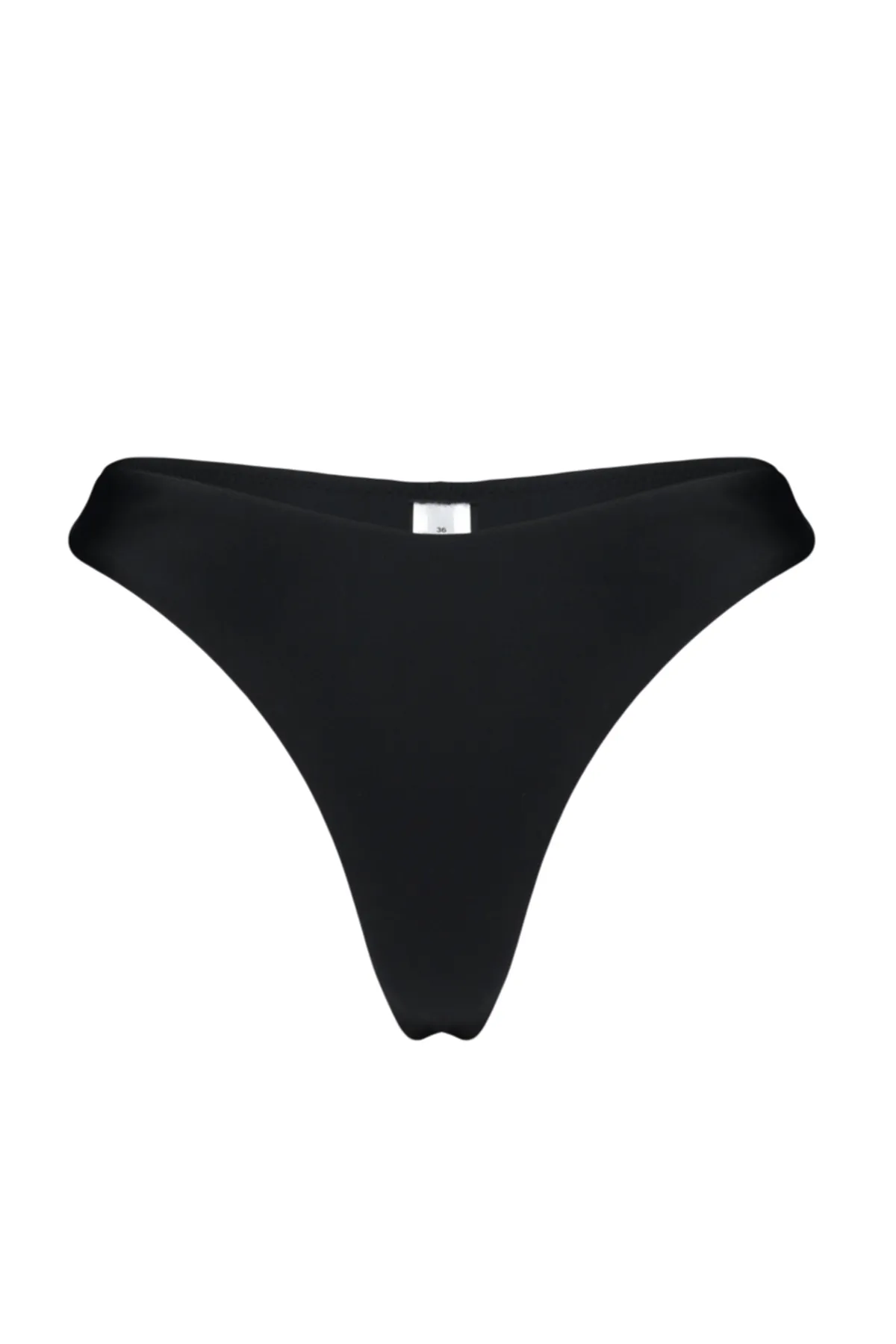 Trendyol Collection  Schwarze Tanga-Bikinihose TBESS24BA00130
