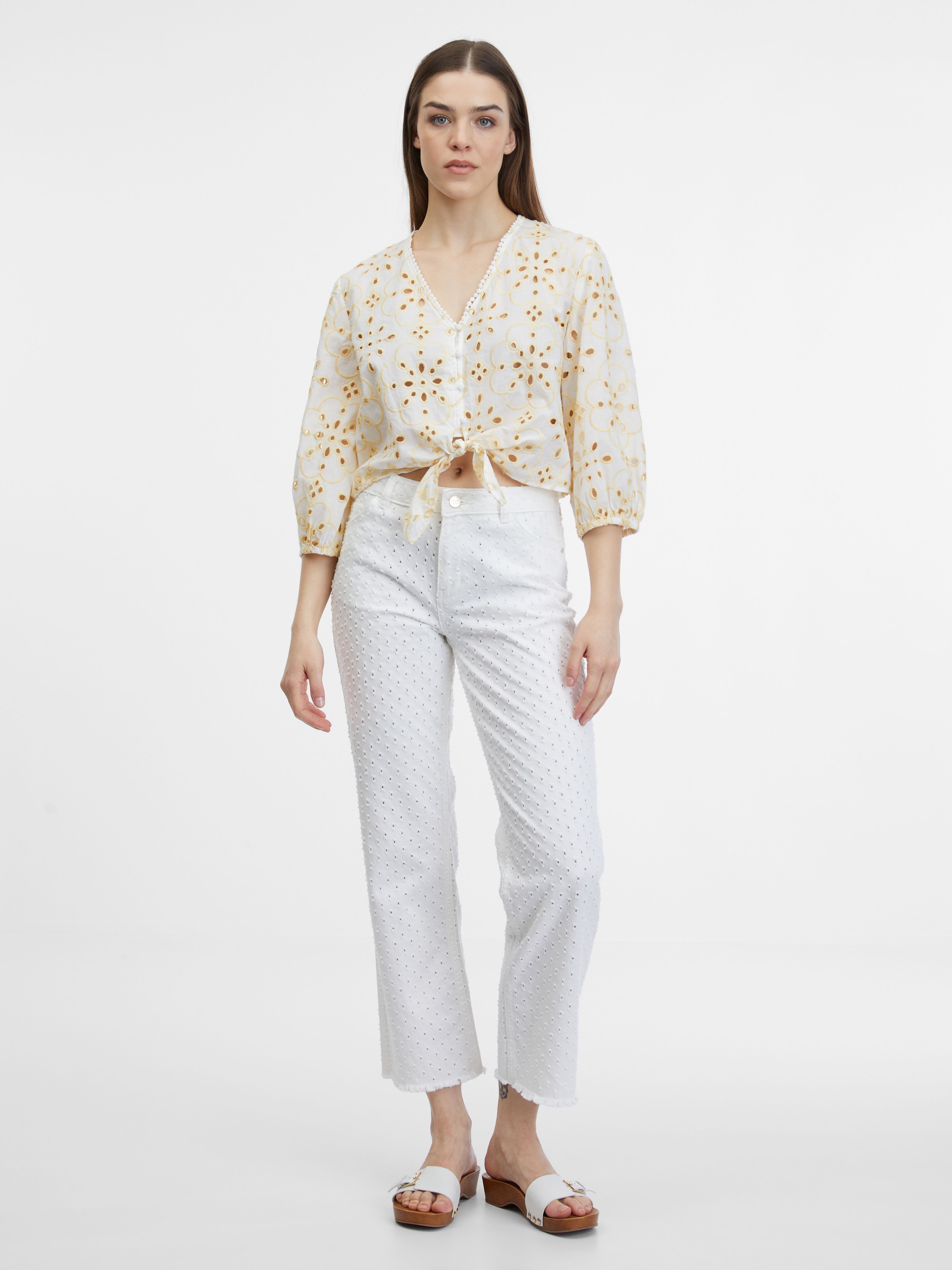 Gelbe Damen-Bluse ORSAY