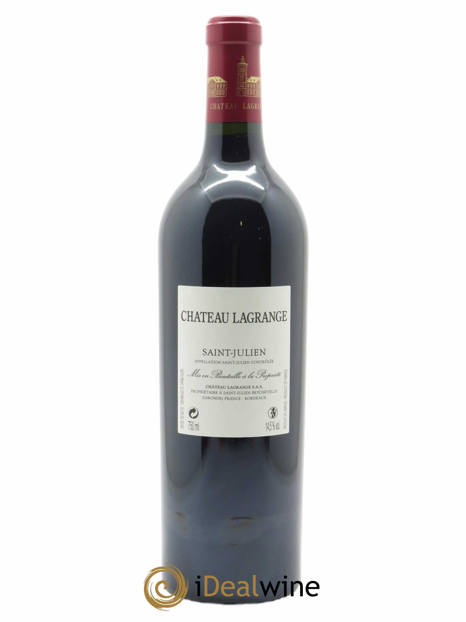 Château Lagrange 3ème Grand Cru Classé (CBO à partir de 6 bts) 2018 - Lot de 1 Bouteille