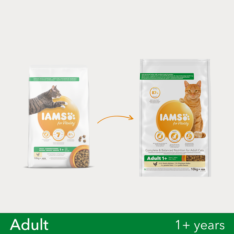 IAMS Trockenfutter IAMS Vitality Adult Huhn 3 kg