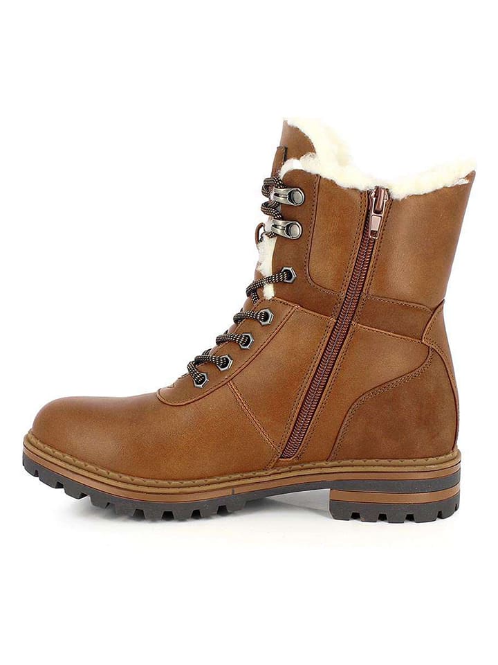 Kimberfeel Winterboots  in Camel günstig kaufen