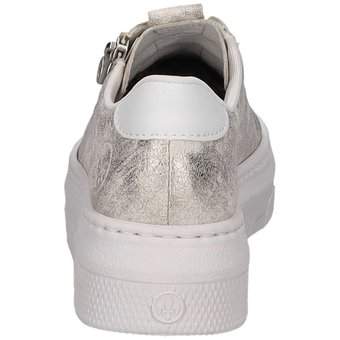 Rieker Plateau Sneaker in beige