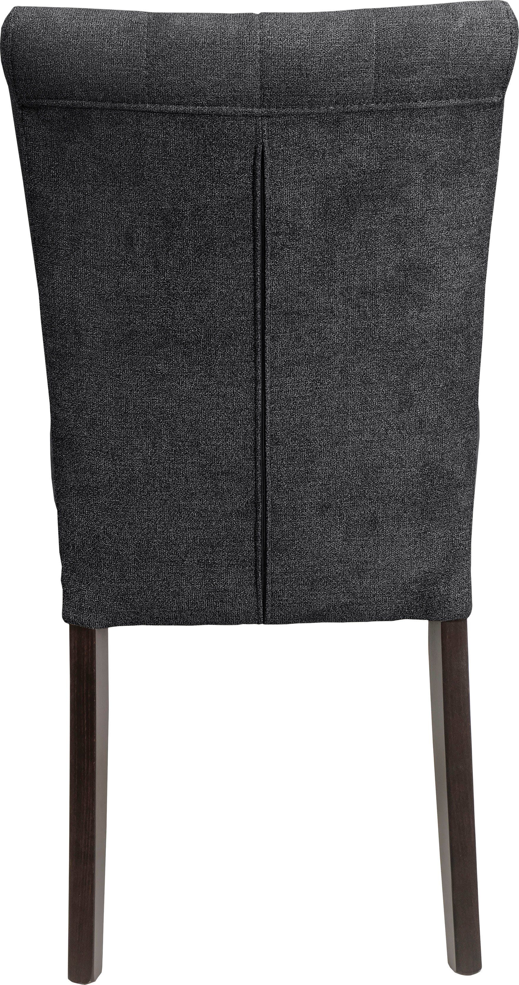 Home affaire Polsterstuhl Queen (Set, 2 St), Esszimmerstuhl mit Knopfheftung, 2er, 4er oder 6er Set