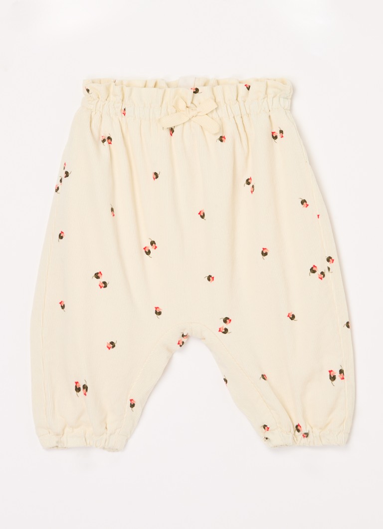 Pantaloni skinny Benetton pentru bebeluși cu imprimeu floral