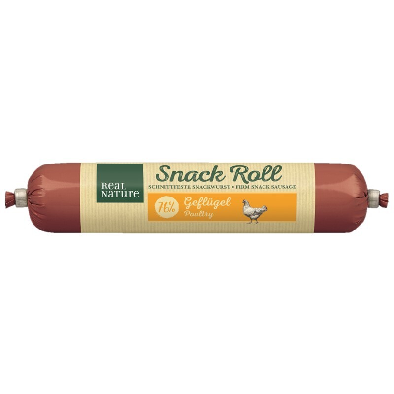 REAL NATURE Snacks REAL NATURE Snackwurst 12x80g Geflügel