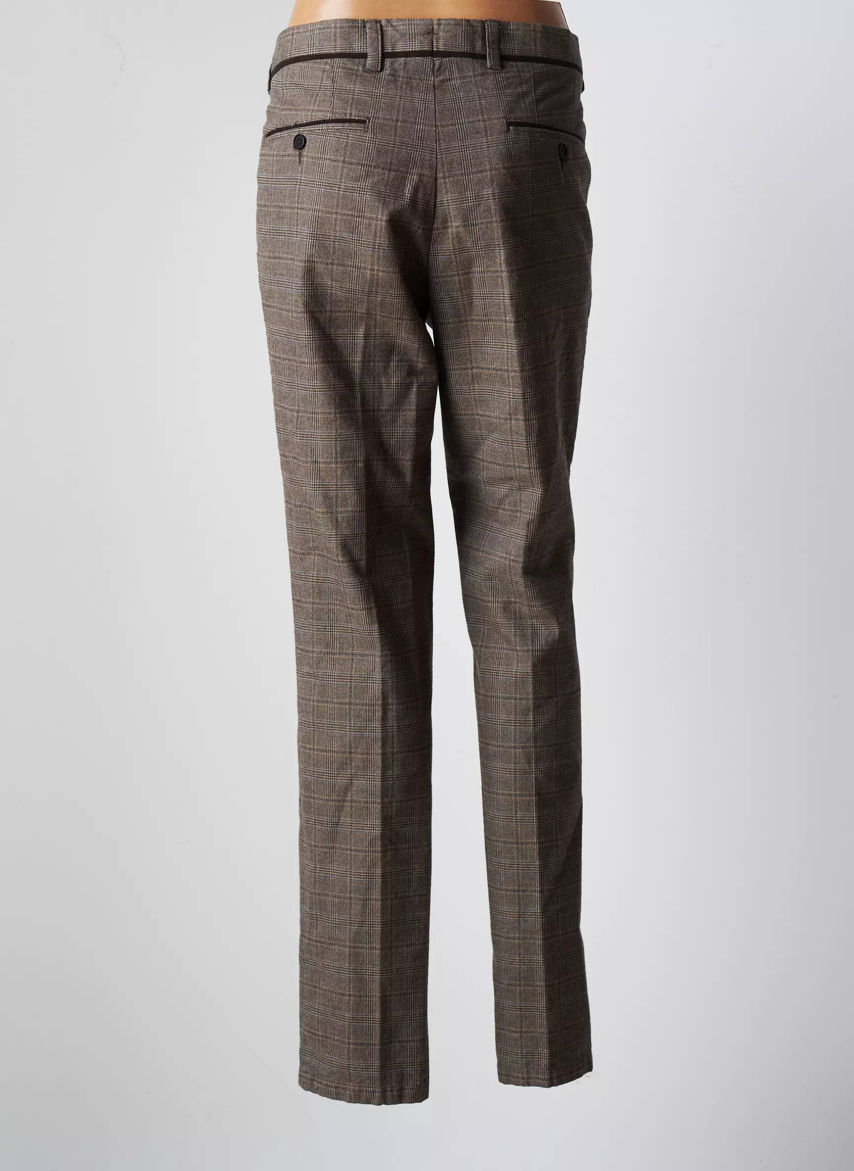 Jumfil Pantalons Droits Femme couleur marron