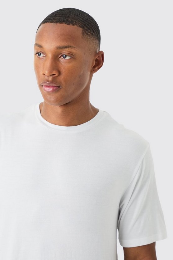 Premium Loungewear T-Shirt mit Detail