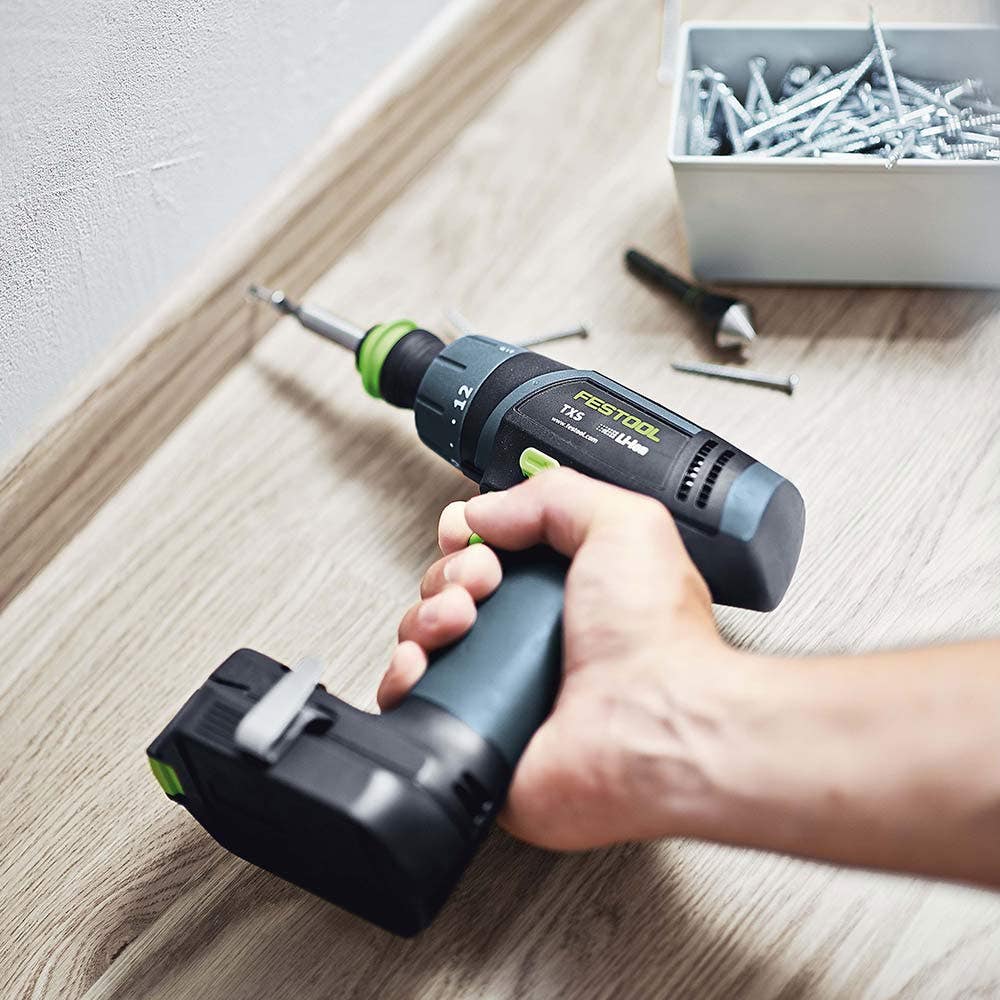 Conjunto de furadeira/parafusadeira FESTOOL 10,8 V 2 x 2,6 Ah 10 mm 576104
