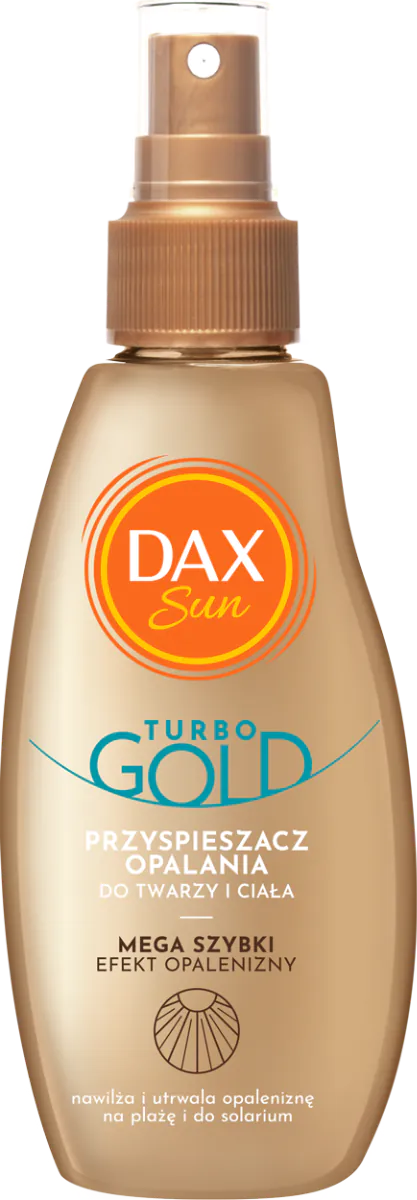 Dax Sun Turbo Gold - Ubrzivač tamnjenja za lice i tijelo 200 ml