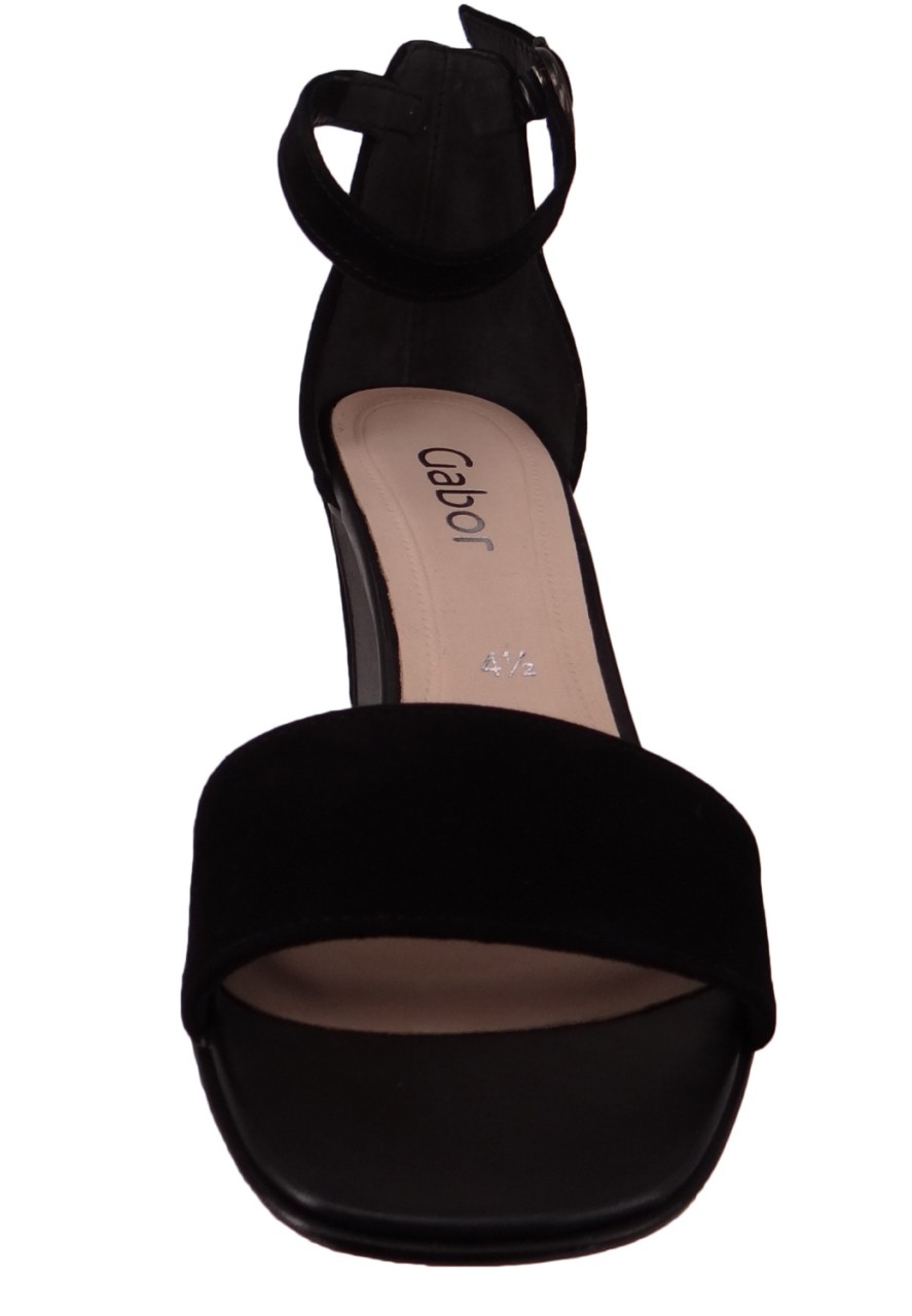 GABOR Klassische Sandalen schwarz