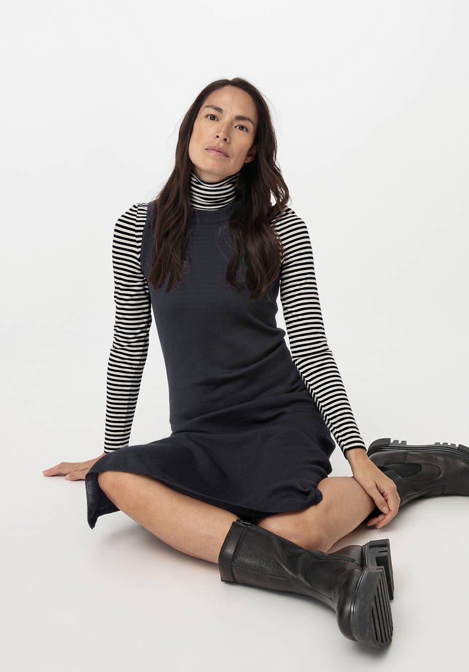 Strickkleid aus reiner Bio-Merinowolle