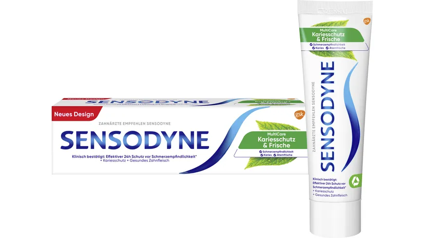 Sensodyne MultiCare Kariesschutz Zahncreme 75 ml