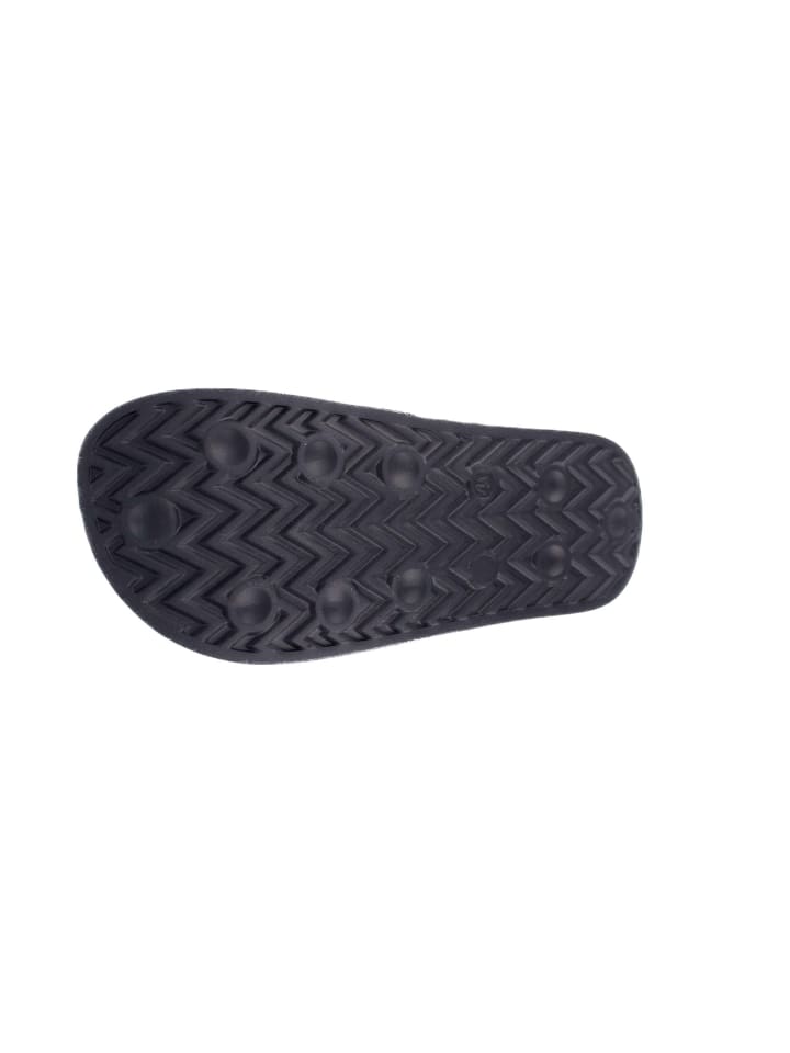Sergio Tacchini Schuhe Portofino Black Blue Slippers in Schwarz günstig kaufen