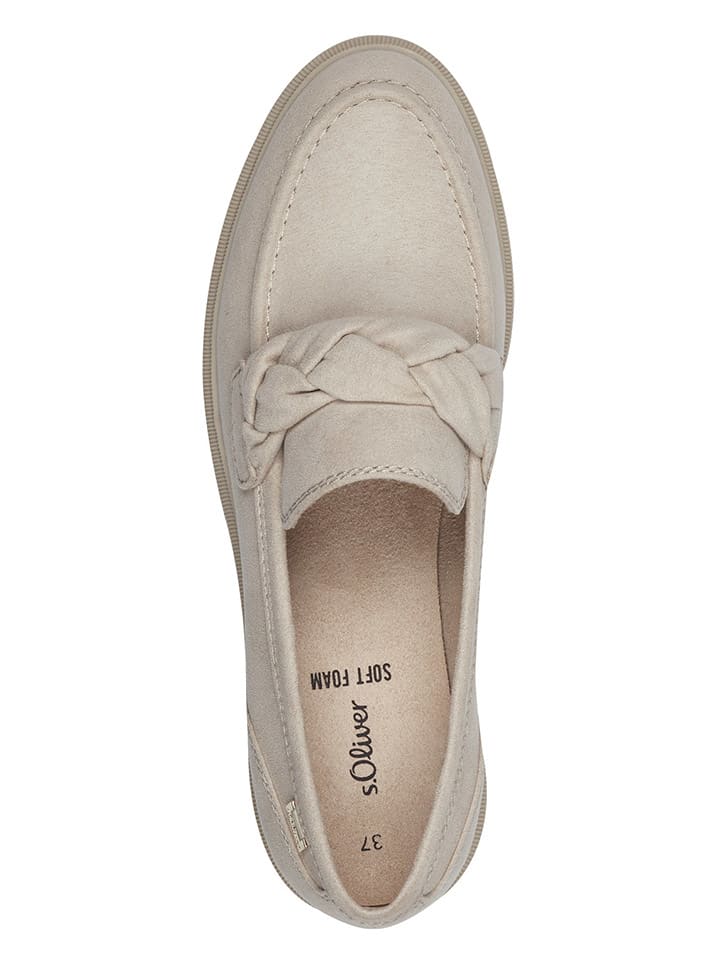s.Oliver Slipper in Beige günstig kaufen