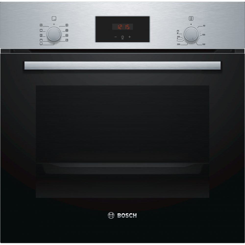 BOSCH Flex-Induktions-Herd-Set Einbau-Backofen mit Midea Induktionskochfeld - autark