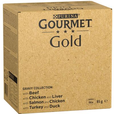 Jumbopack Gourmet Gold Zarte Häppchen 96 x 85 g