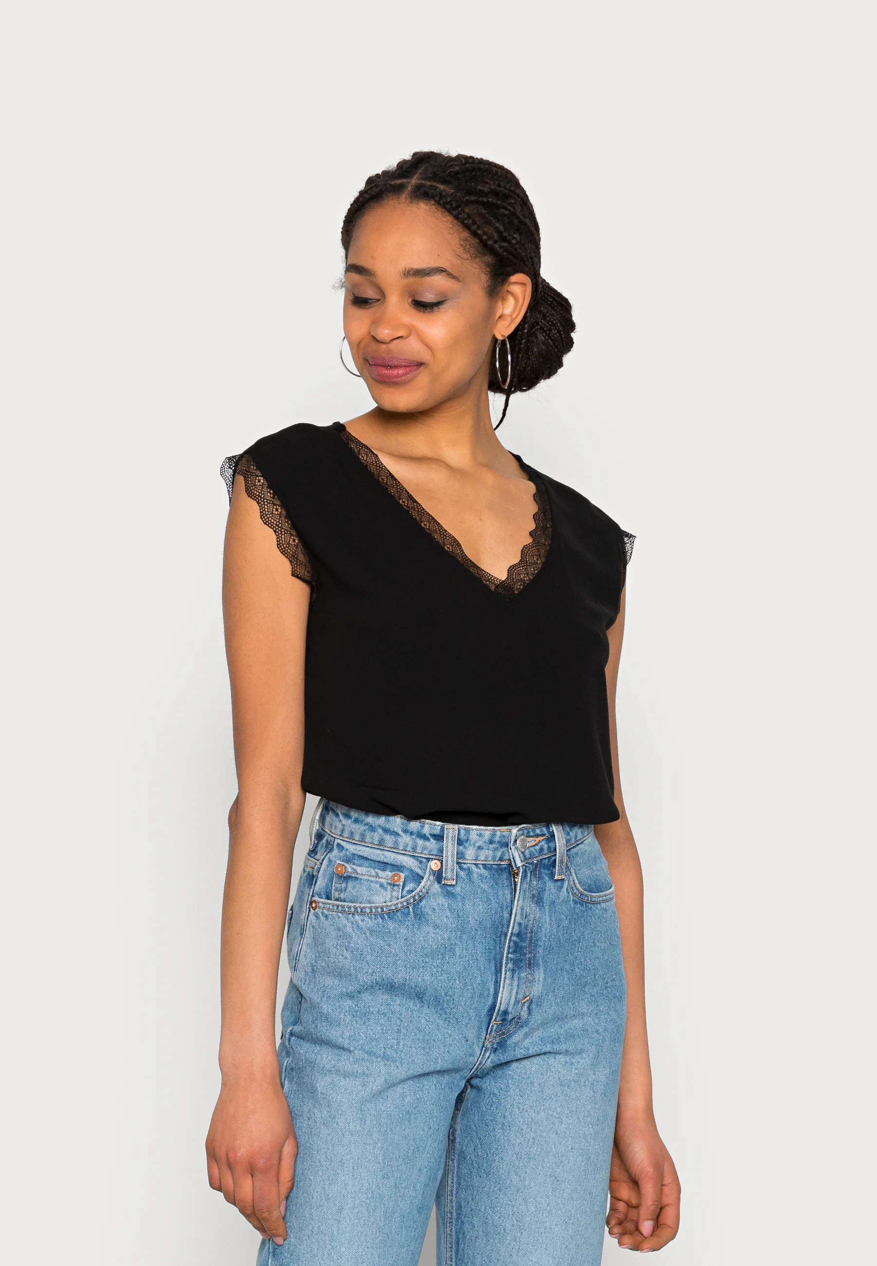 SOLO JASMINA CUELLO EN V - Blusa