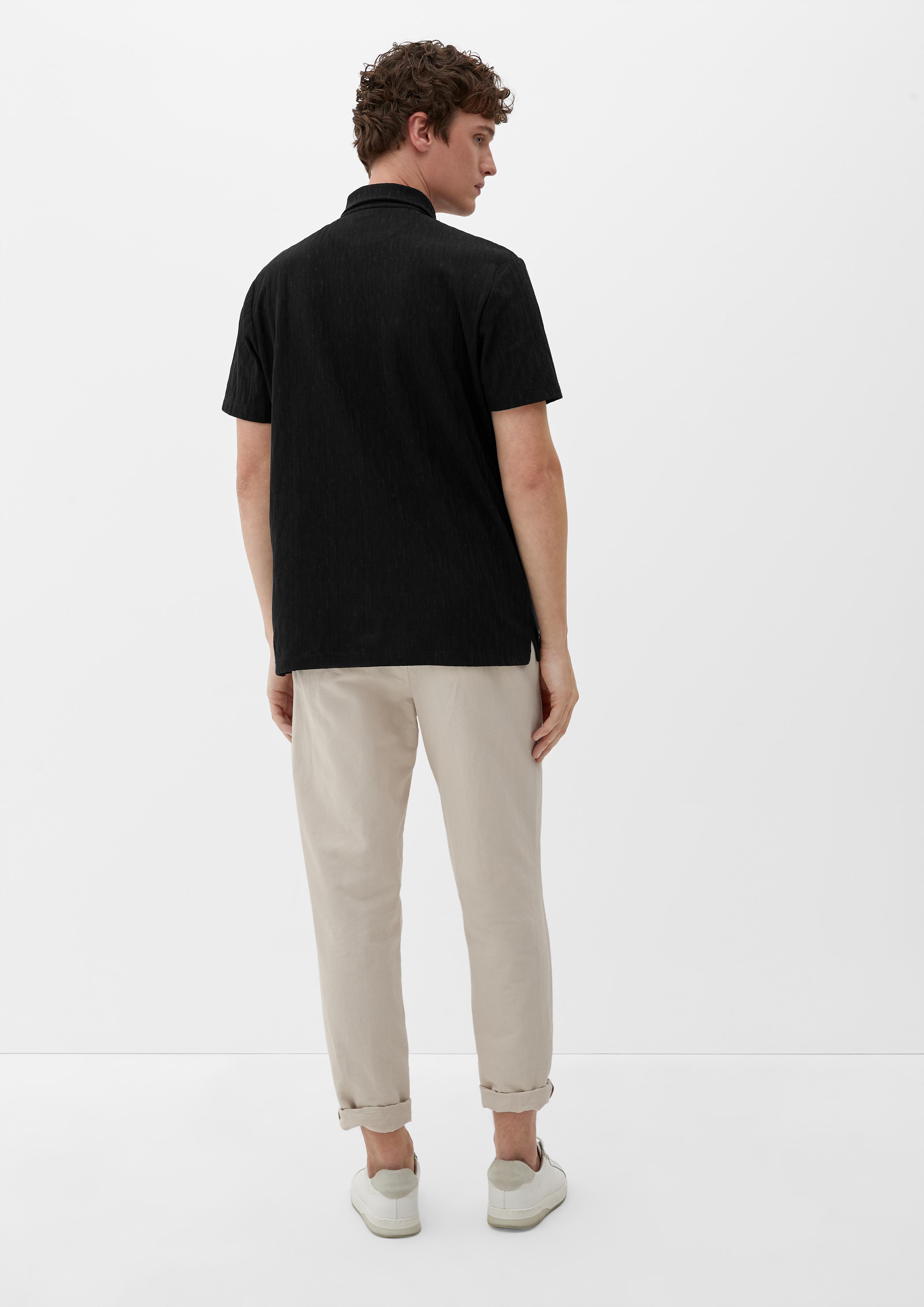 Poloshirt mit Jacquard-Struktur  2129483-9999