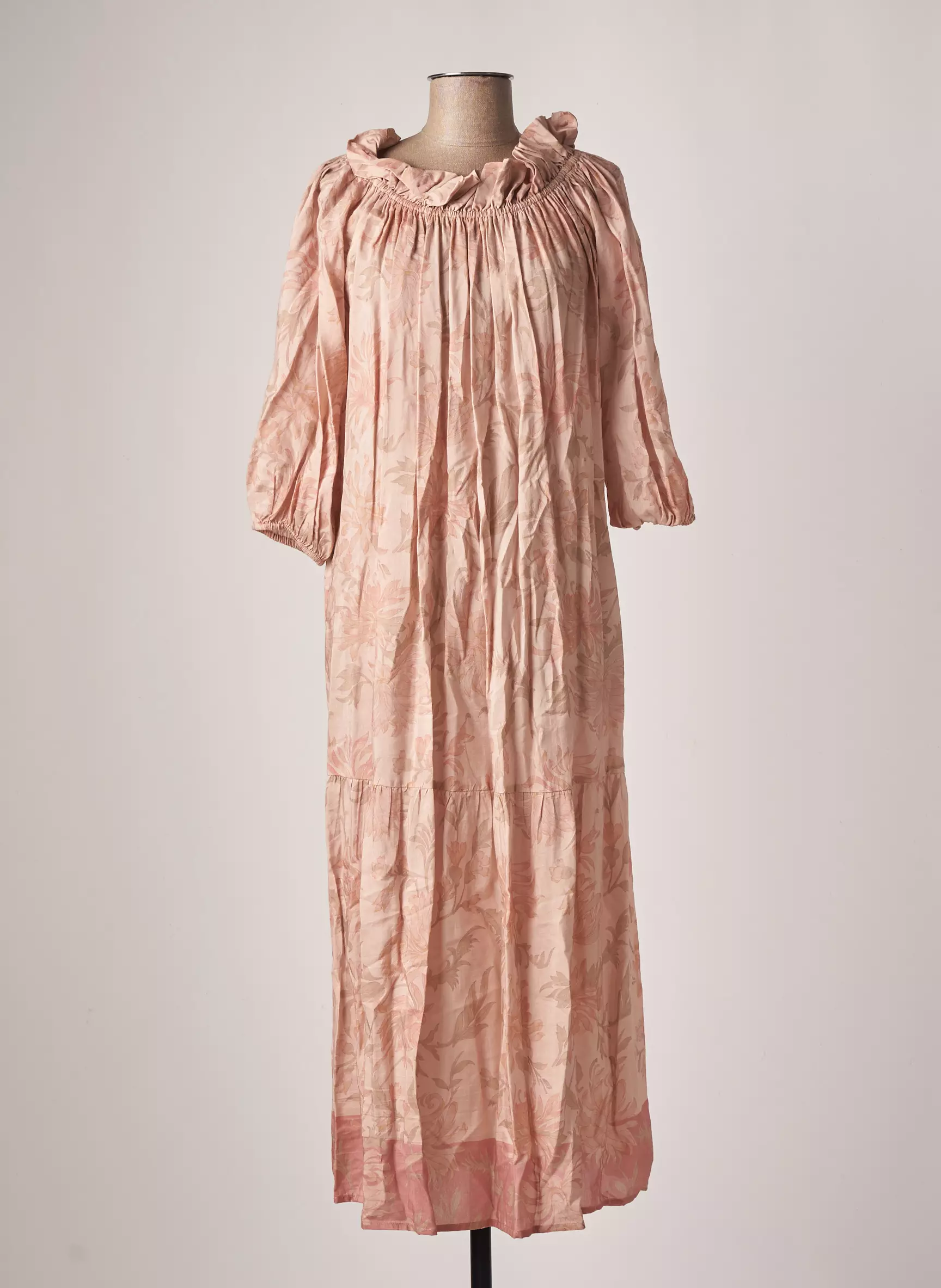 Leonie Robes Longues Femme couleur rose
