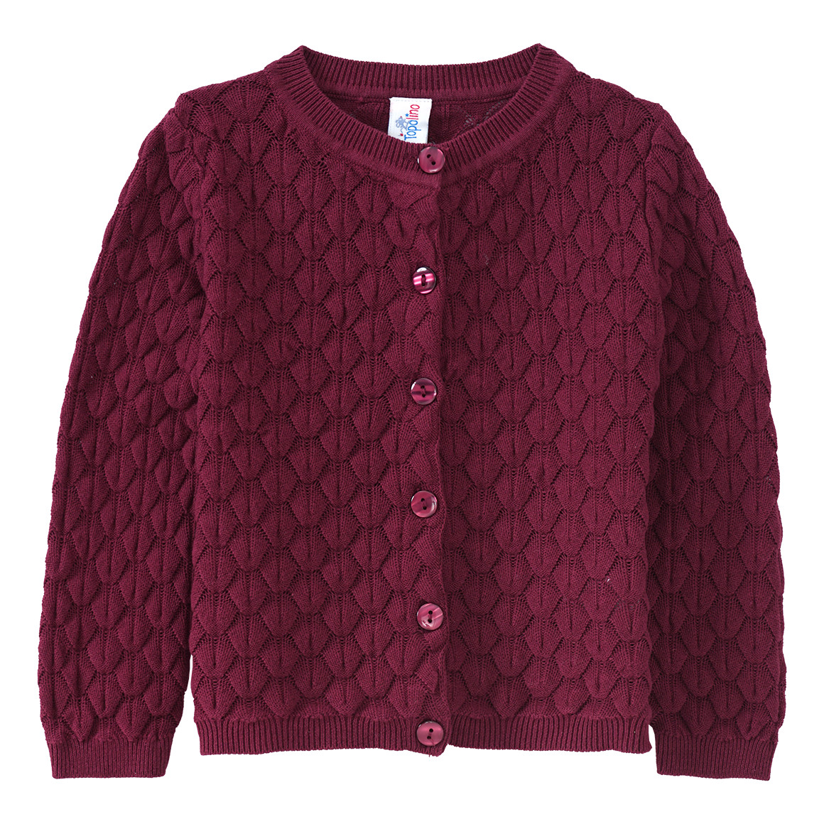 Mädchen Strickjacke mit Struktur