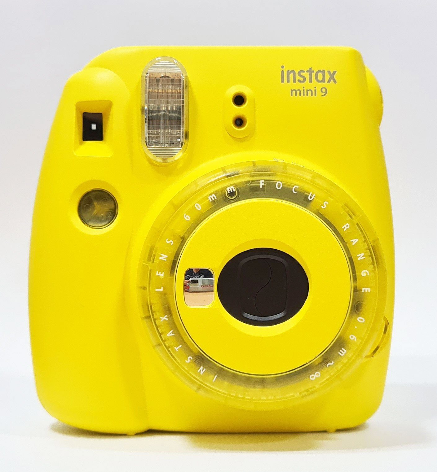 FUJIFILM Instax Mini 9 clear yellow Set Sofortbildkamera