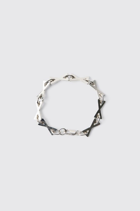 Silbernes Armband mit Z-Verschluss