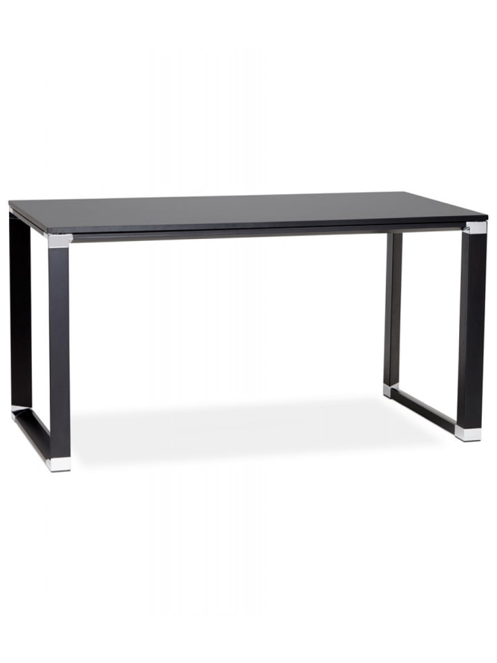 KADIMA DESIGN Industrie Schreibtisch aus Holz und Metall | Moderner Stil in Schwarz günstig kaufen