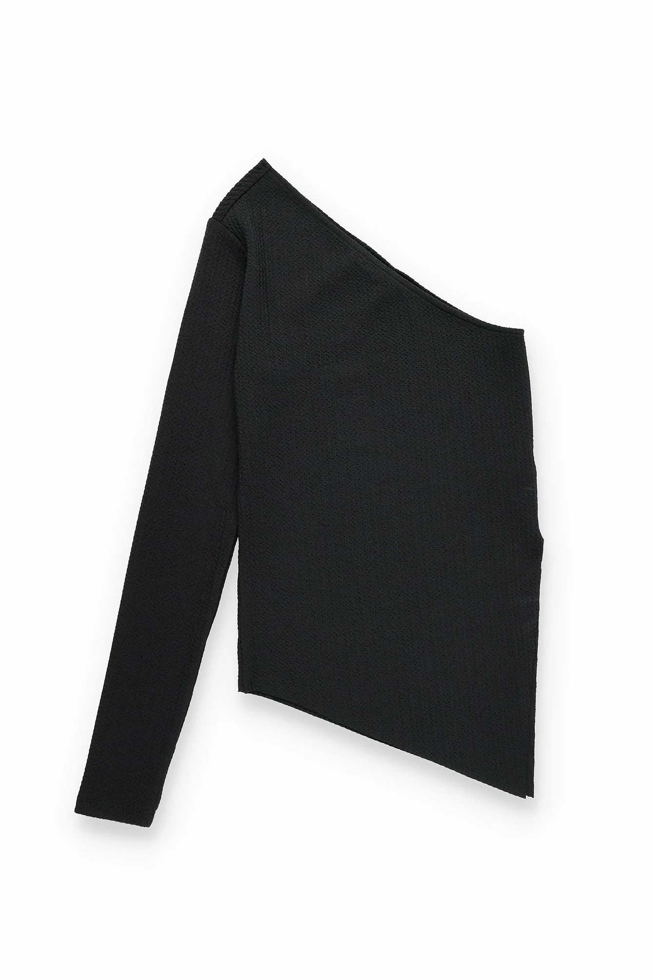 Einärmeliges Jersey-Oberteil