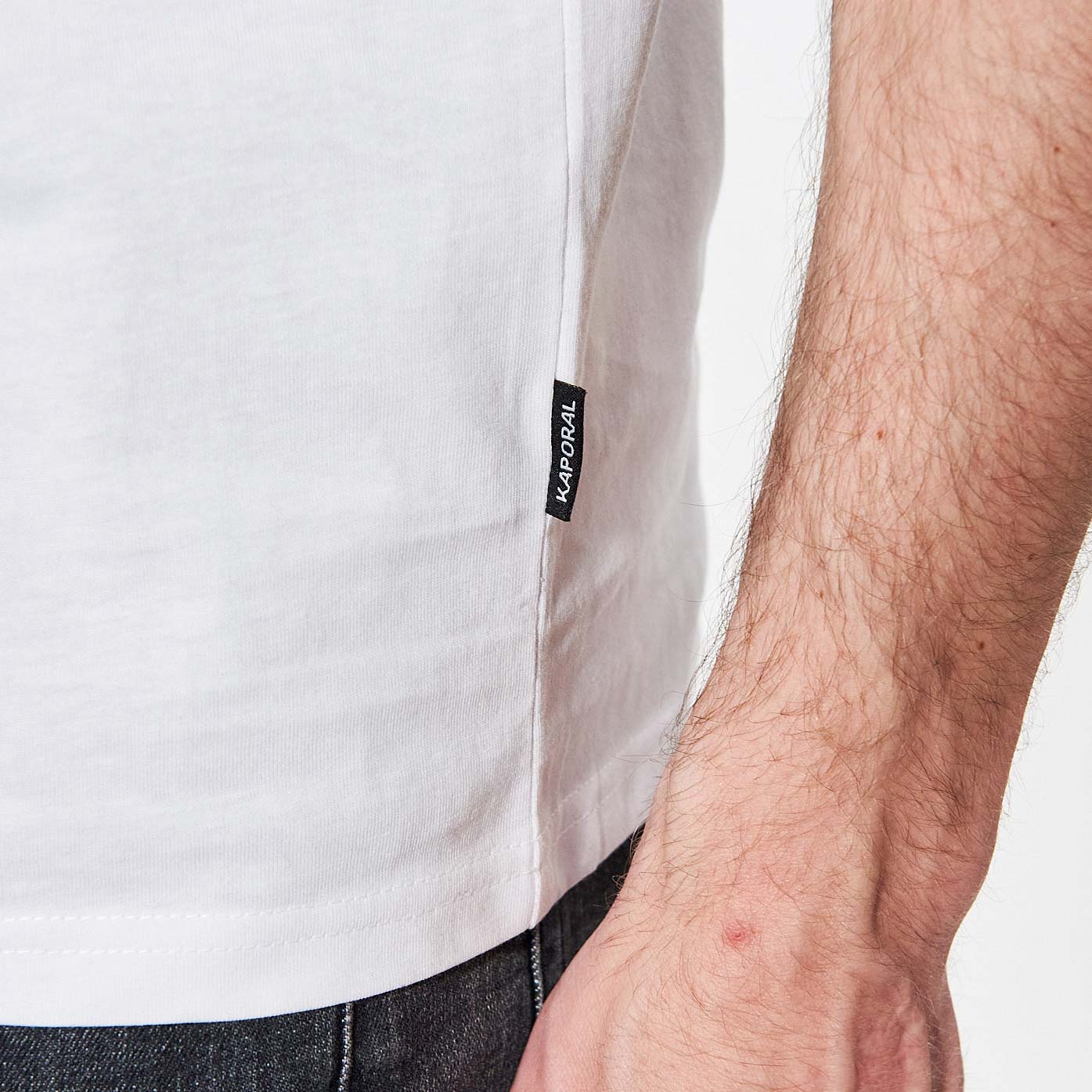 BRYZO  T-shirt blanc Homme en 100% coton bio